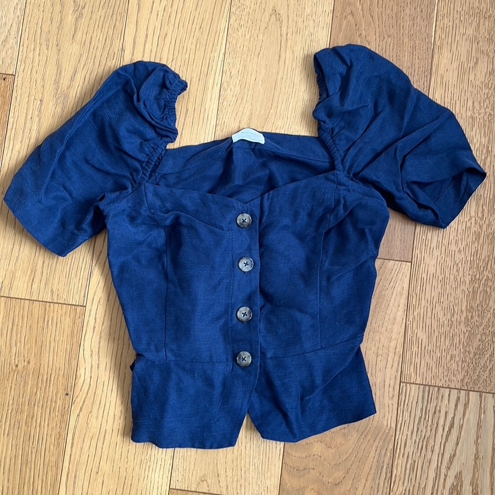 Wilfred Janine Button Top